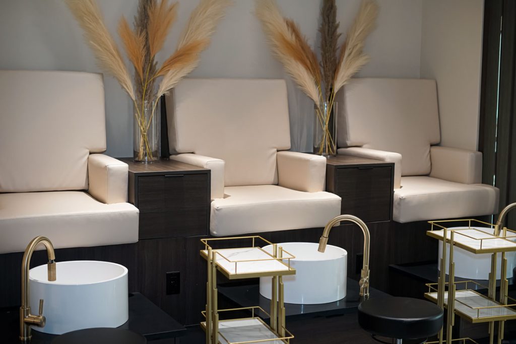 Unfiltered | Nail Salon | Chairs to rent for Nail Technicians | Pedicure
